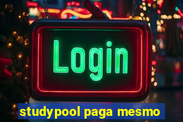 studypool paga mesmo