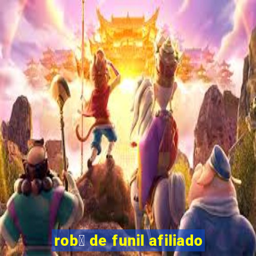 rob么 de funil afiliado