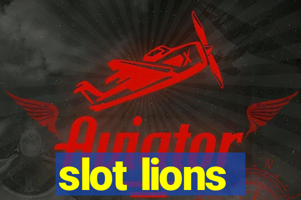 slot lions