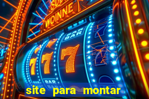 site para montar time de futebol