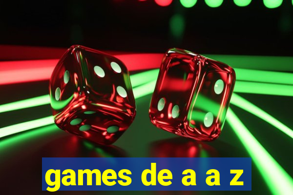 games de a a z