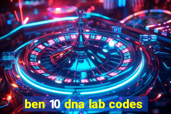 ben 10 dna lab codes