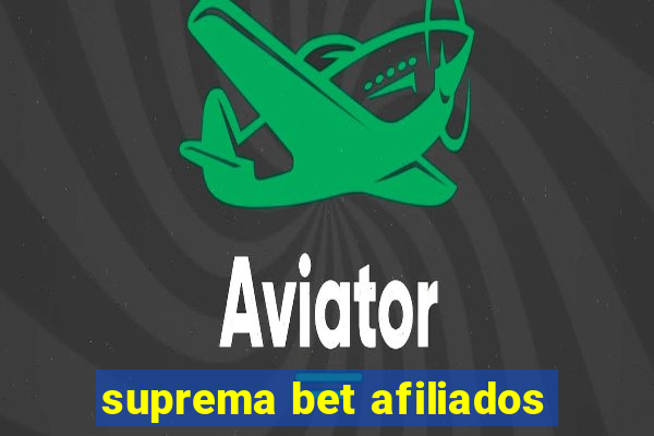 suprema bet afiliados