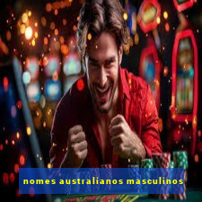 nomes australianos masculinos