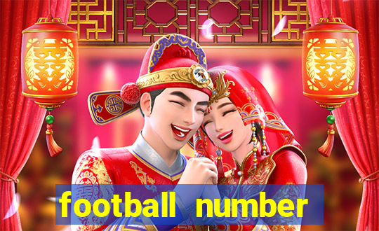 football number necklaces gold