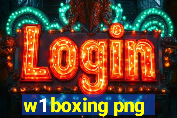 w1 boxing png