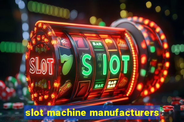 slot machine manufacturers