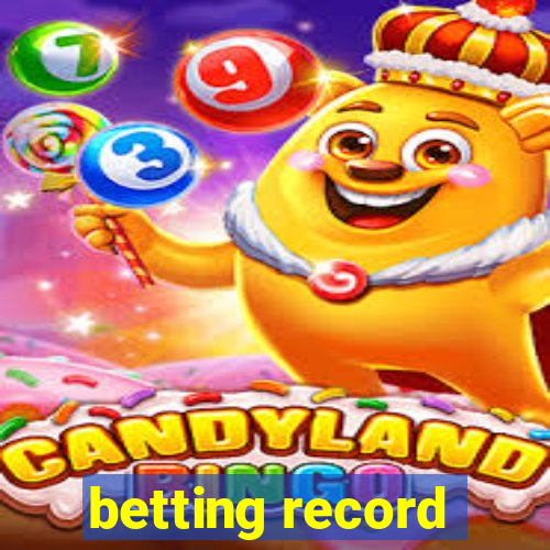 betting record