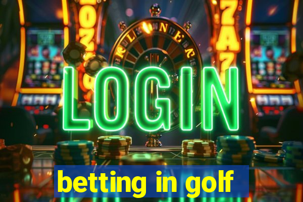 betting in golf