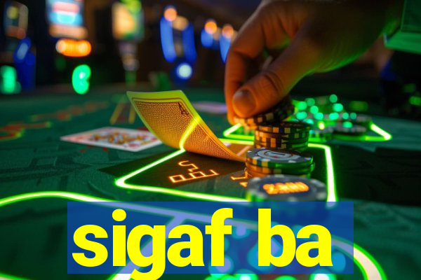 sigaf ba