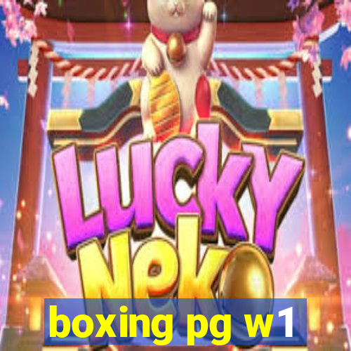 boxing pg w1