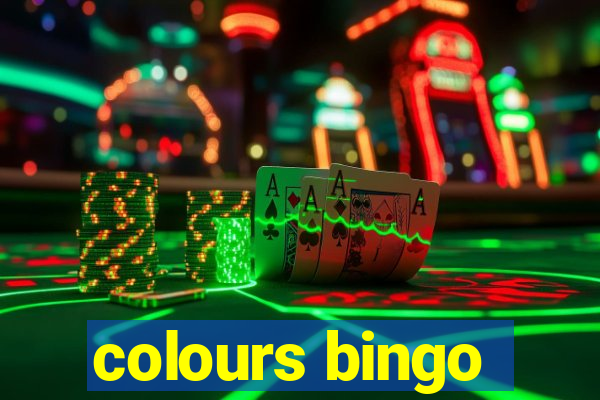 colours bingo