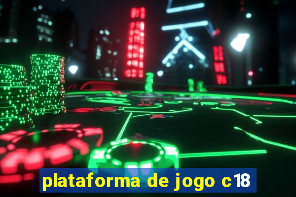 plataforma de jogo c18