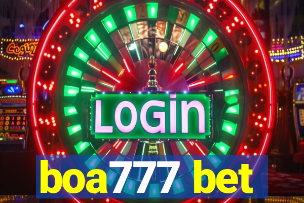 boa777 bet