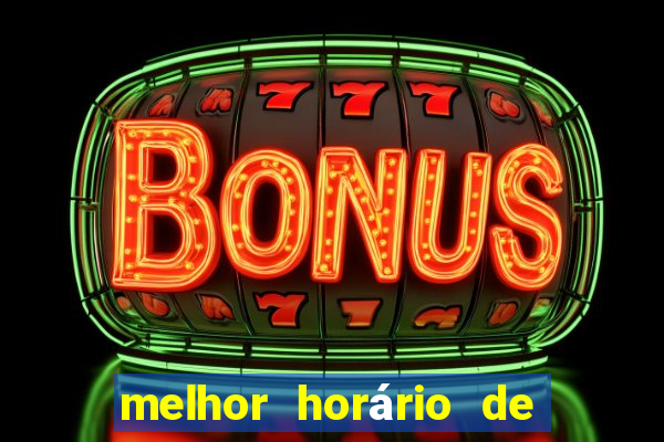 melhor horário de madrugada para jogar fortune tiger