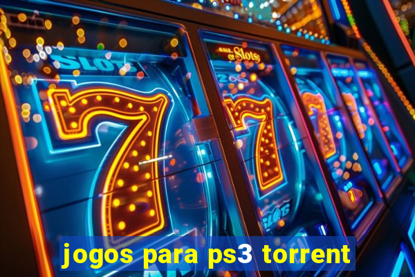 jogos para ps3 torrent
