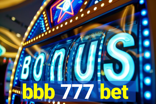 bbb 777 bet