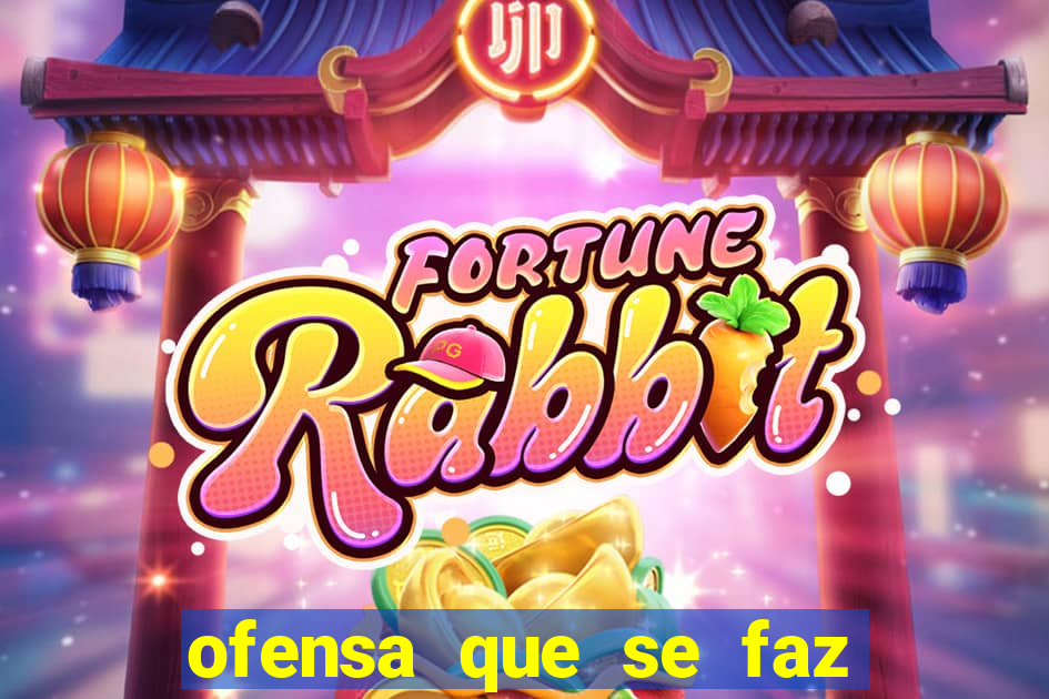 ofensa que se faz a alguem injuria codycross
