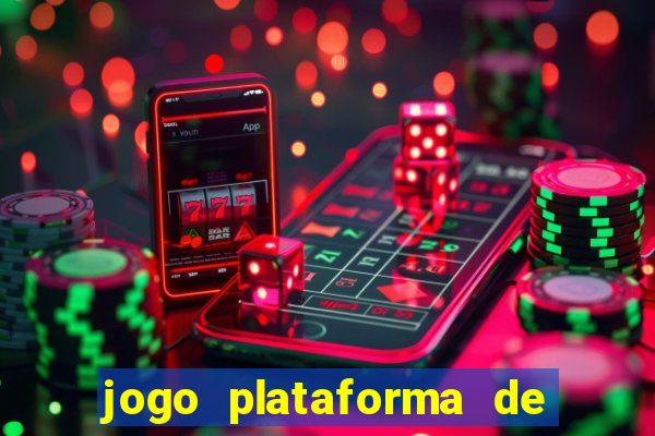 jogo plataforma de 3 reais