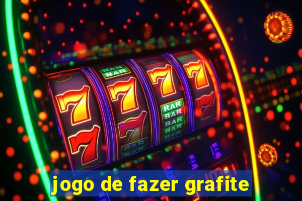 jogo de fazer grafite