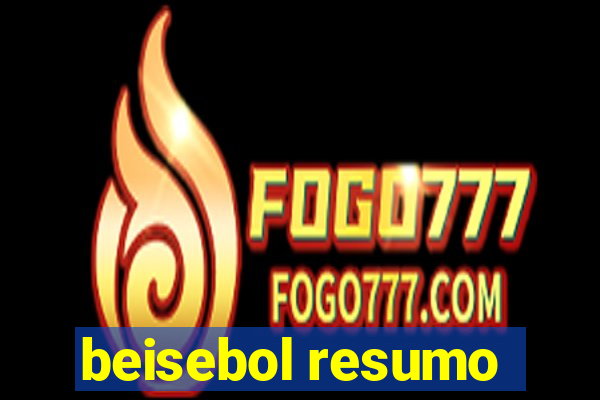 beisebol resumo