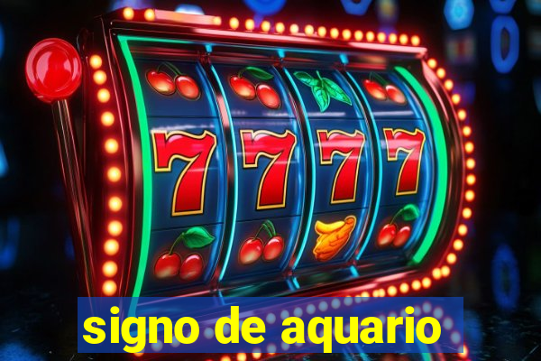 signo de aquario