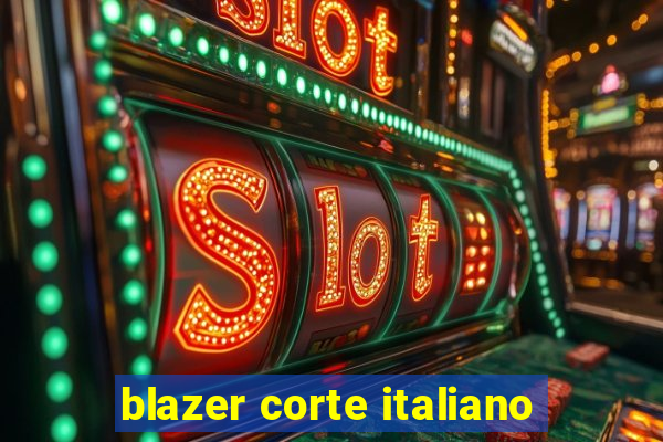 blazer corte italiano