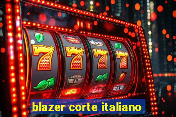 blazer corte italiano