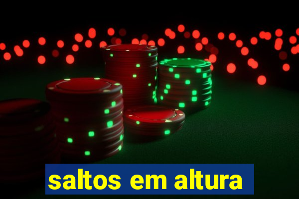 saltos em altura