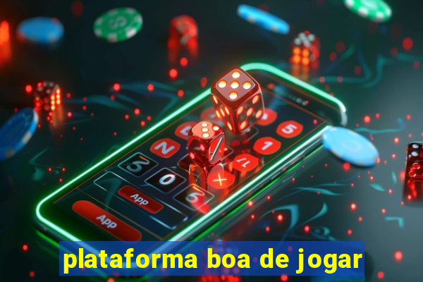 plataforma boa de jogar