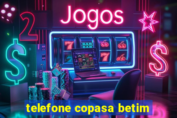 telefone copasa betim