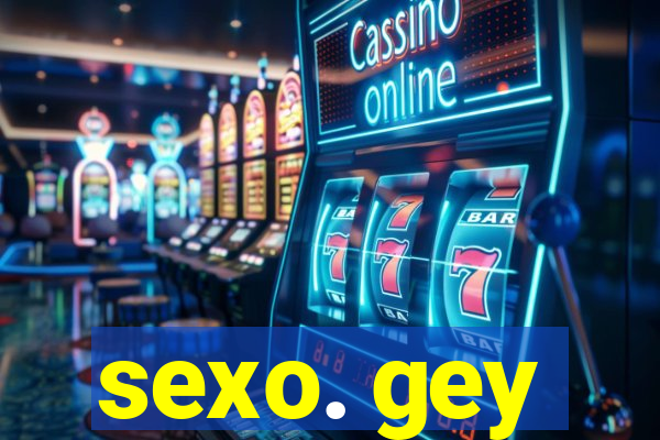 sexo. gey