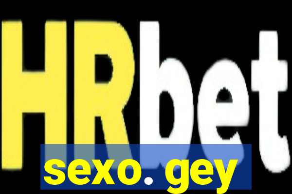 sexo. gey