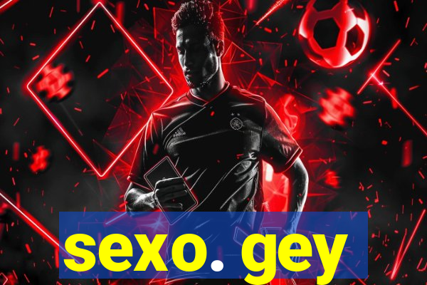 sexo. gey