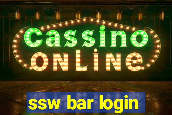 ssw bar login