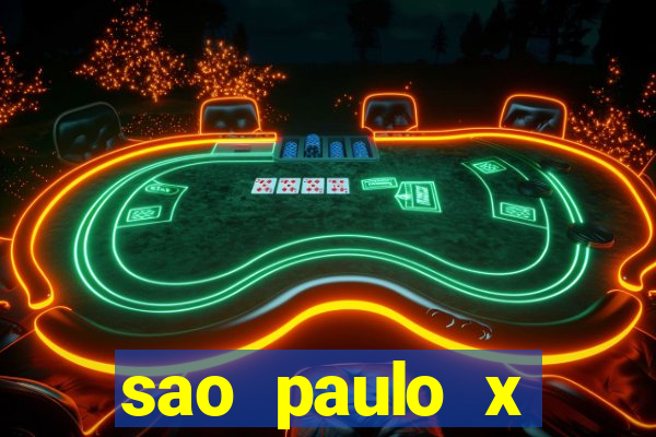 sao paulo x palmeiras palpites