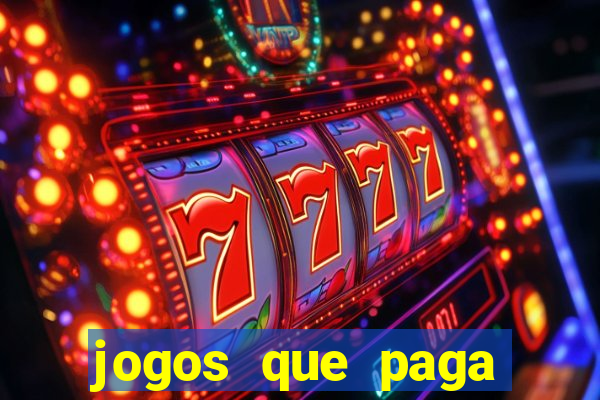 jogos que paga dinheiro de verdade no pix