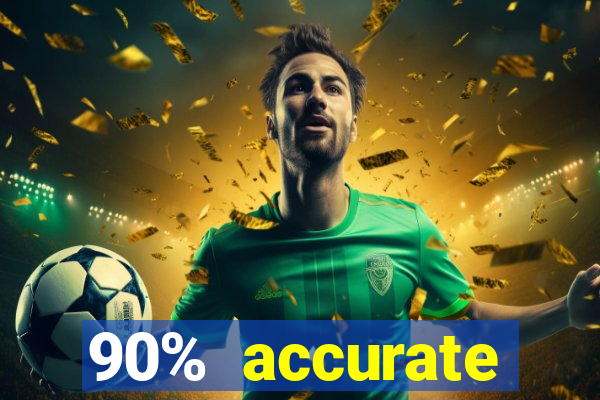 90% accurate football predictions