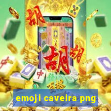 emoji caveira png