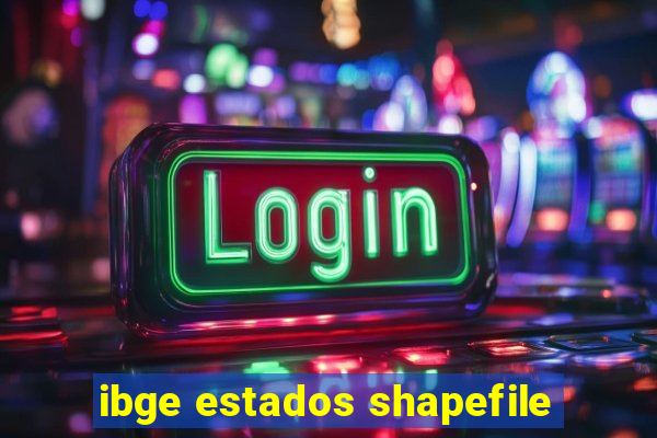 ibge estados shapefile