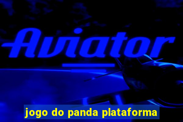 jogo do panda plataforma