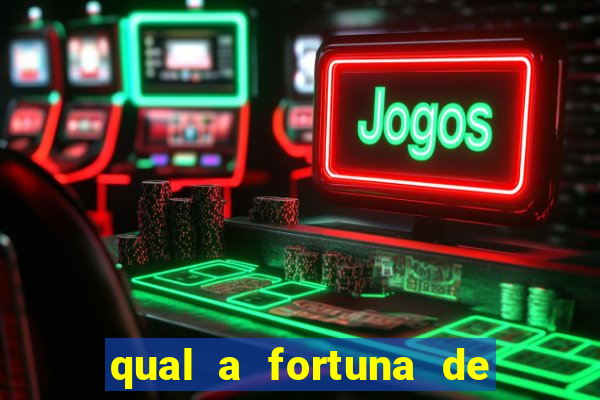 qual a fortuna de chico moedas