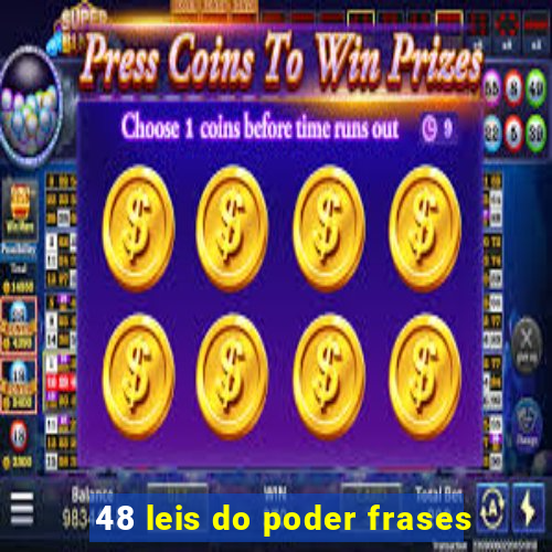 48 leis do poder frases
