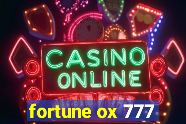 fortune ox 777