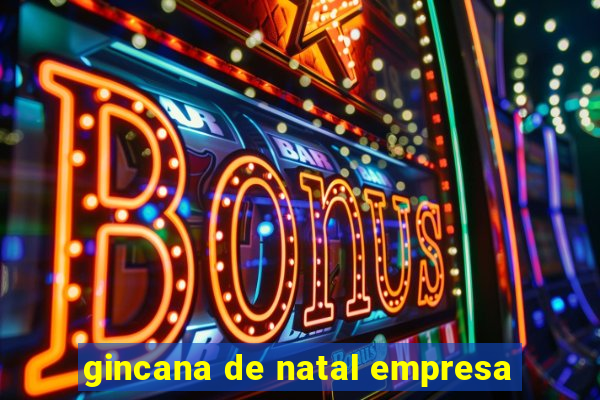 gincana de natal empresa