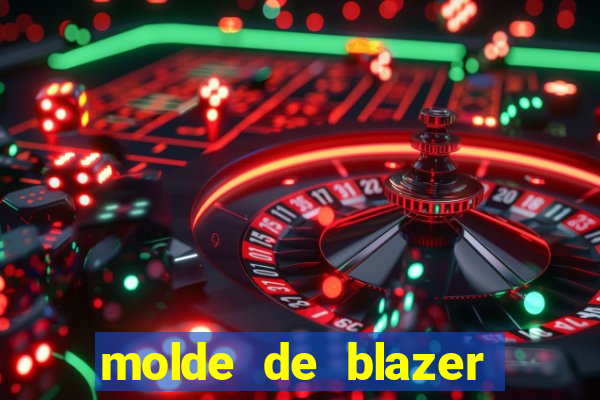 molde de blazer masculino para imprimir