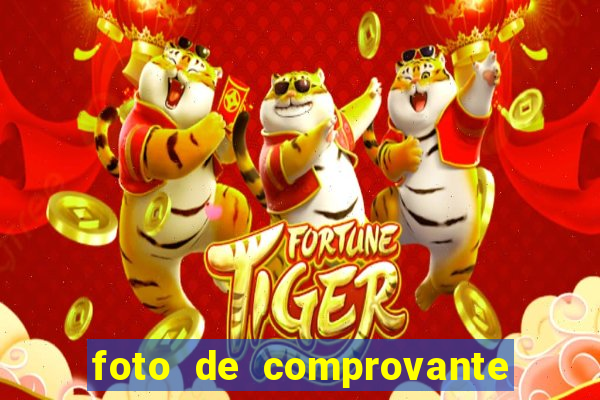 foto de comprovante de pix falso