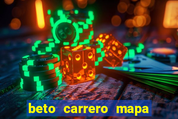 beto carrero mapa do parque