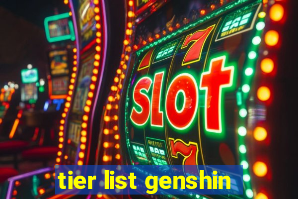 tier list genshin