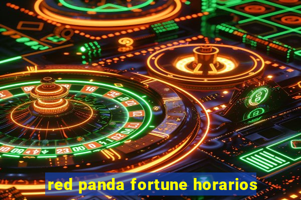 red panda fortune horarios